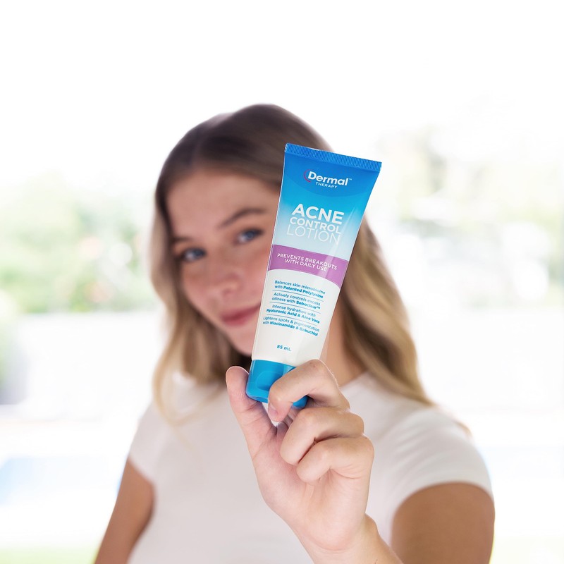 Dermal Therapy Acne Control Lotion | Oil-Free Moisturiser, Hydrate Skin