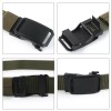 Unbranded Men's Tactical Belt Alloy Quick-Release Buckle Outdoor Adjustable Nylon