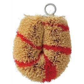 Turtle Baby Cleaning Scrubber with "simasimaminimini N" Red 50 X 70 X 30 mm