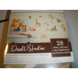 RoomMates NEW RoomMates Dwell Studio 28 Wall Decals Jungle Theme (O28)
