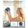 Mini Table Fan, Very Quiet, 4000 mAh (14 Hours Runtime)