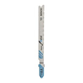 Bosch Segueta Basic for metal blister con 5 unidades T118A