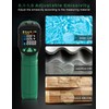 Infrared Thermometer, SQECH Laser Thermometer -50℃~800℃(-58℉~1472℉), with Ambient Temperature/Humidity/Adjustable Emission/Coloured