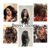 Training Head Maniqui Cabeza Cabello Natural Negro #2 40.6 Cm