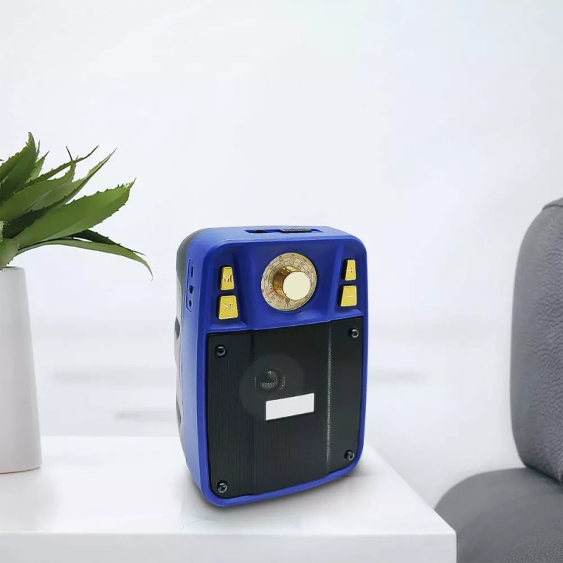 Maíz Bocina Inalambrica Bluetooth Radio Fm Recargable Usb