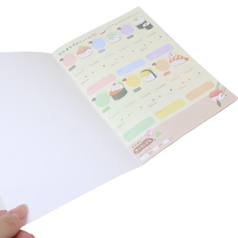 [Exchange Note] B6 Exchange Notebook/Sushi Variety Coolia Exchange Book Elementary