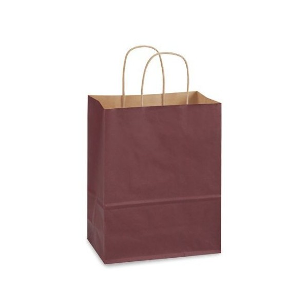 Maroon Bags, Medium 8 x 10.25 x 4.5, Set of 13, Made in USA