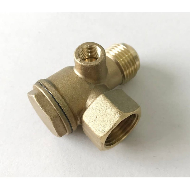 Anawakia Check Valve, Compressor Check Valve, 3 Way Male Thread