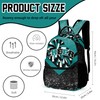 SKYIGC Cheer Backpacks for Cheerleaders, Cheerleading Backpack 16.5in, Cheerleader Gifts