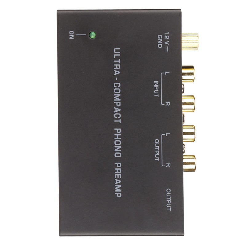 PP400 Phono Turntable Preamp, Compact Audio Phono Preamp, Independent Button