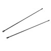 Speedway Motors Black Radiator Support Rod Compatible with 1932-1936 Ford,