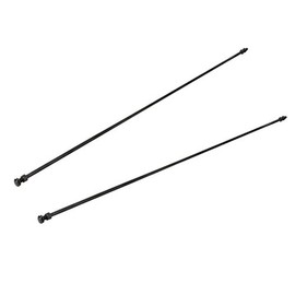 Speedway Motors Black Radiator Support Rod Compatible with 1932-1936 Ford, Steel Construction Approx 32 Inch Length with Painted Black Finish for Hot Rod Builds, Sold As Each