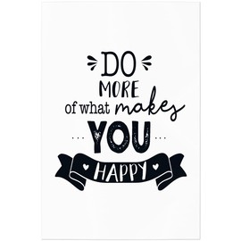 JUNIWORDS Do more of what makes you happy 20x30cm Poster