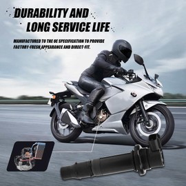 Taesayl Aluminum Coils Ignition Coils Ignition Windings 5VY-82310-00-00 F6T558 for Yamaha 2006-2014 Vmax 1700 2002-2006 FZ1 2015 FZS1 2009-2016 YZF-R1 2003-2016 03-200000 7 R6. 206 009 RR 6s 5SL-8 2