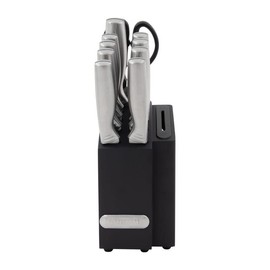 Farberware Edgekeeper Stainless Steel Knife Block Set 11 Piece, Stainless