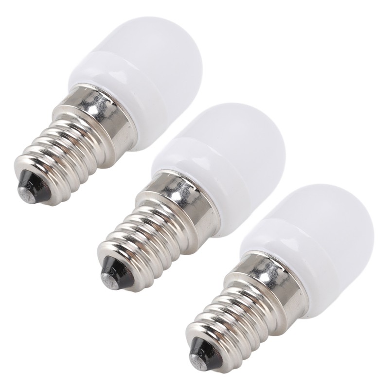 10Pcs E14 Light Bulb Stainless Steel 1.5W 220V LED Bulb
