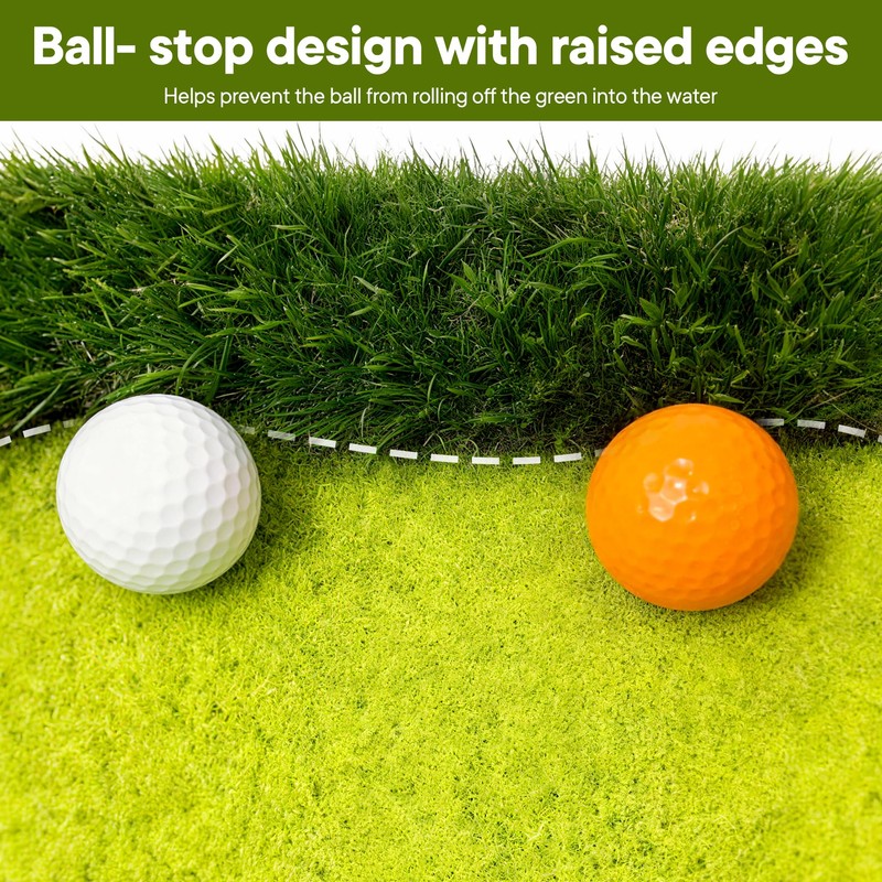 Floating Golf Green for Pool, Pool Golf Game Putting Green