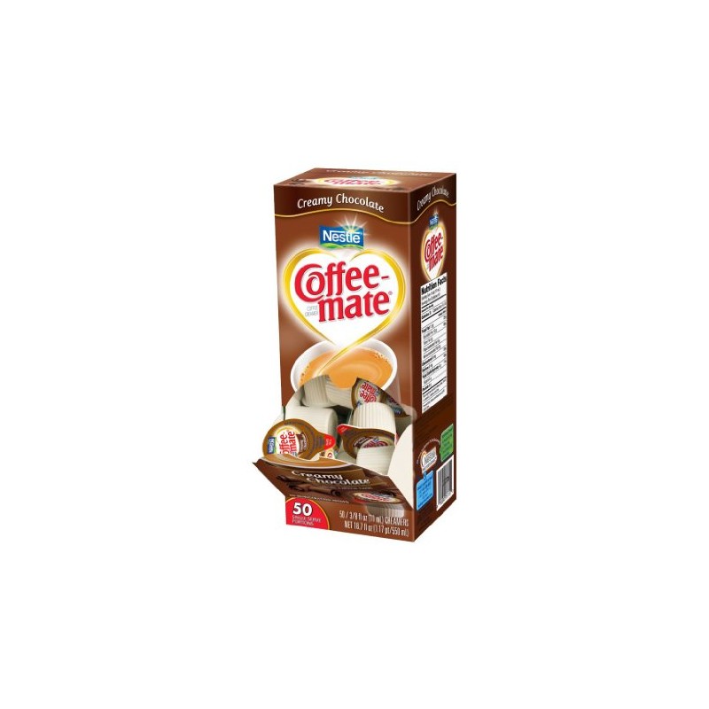 Coffee mate Liquid Coffee Creamer, Cafe Mocha, 0.38 Oz Mini