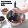 Heat Resistant Silicone Spoon Spatula, Doosu 600°F High Temp Flexible