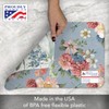 CounterArt Spring Meadow Floral 4 Pack Reversible Easy Care Flexible