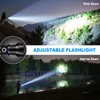 KINGCAESAR Flashlights High Lumens Rechargeable, 2 Pack 90,000 Lumens Super