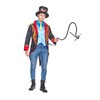 EraSpooky Circus Ringmaster Costume for men Carnival Jacket with Hat