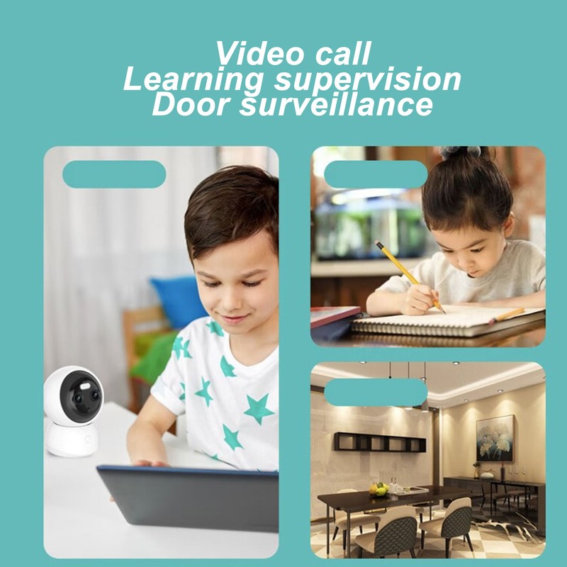 Home Security Camera 360 Degree 3MP WiFi Wireless Indoor Camera
