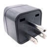 UK/KSA/UAE/Singapore to US/Canada Plug Adaptor, 3-pin UK Plug Convert to