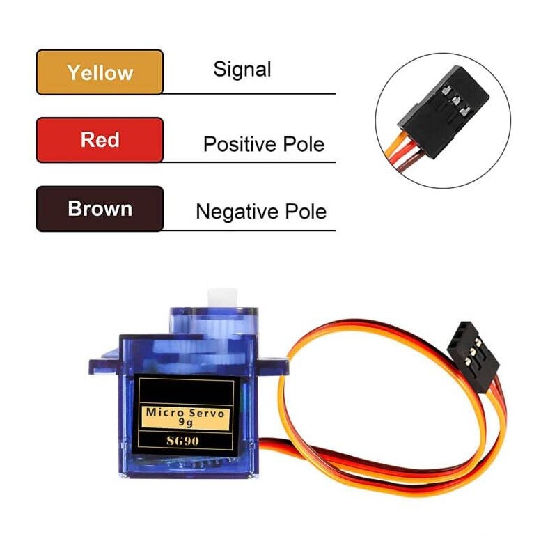 2Pack SG90 Micro Servo Motor Mini Servo SG90 9g Servo