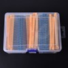 2600Pcs Metal Film Resistors Assortment Kits Set Durable Electronic Components