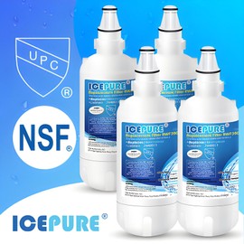 For Liebherr 4 Pack Fit For Liebherr 7440000 7440002 7731240 7731240-00 Water Filter Icepure