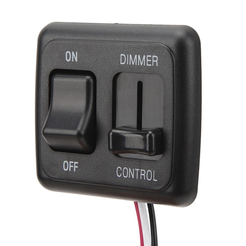 12 Volt DC Dimmer Switch, 10A 12V DC Toggle Switch