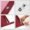 Sigel SM191 Single transparent pockets, for menu folders with screw