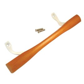 Barton+Kramer+White+Side+Mount+Sliding+Door+Handle+Brown+1+pk+(439WC)