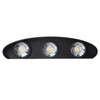 6W LED Wall Light Aluminium Black Shell Warm Light Up