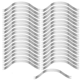 UtySty 60 Pack Canvas Float Frames Spring Clips Replacement Metal Picture Frame Backing Retaining Clip for Poster Frame Canvas Floating Frame Backing Boards Cardboard Painting Photo Frames