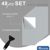 48 Puzzle Saver Sheets, Peel & Stick, Preserve 8 x