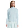 Jamie Sadock Women's Long Sleeve Sunsense Mandarin Collar Base Layer