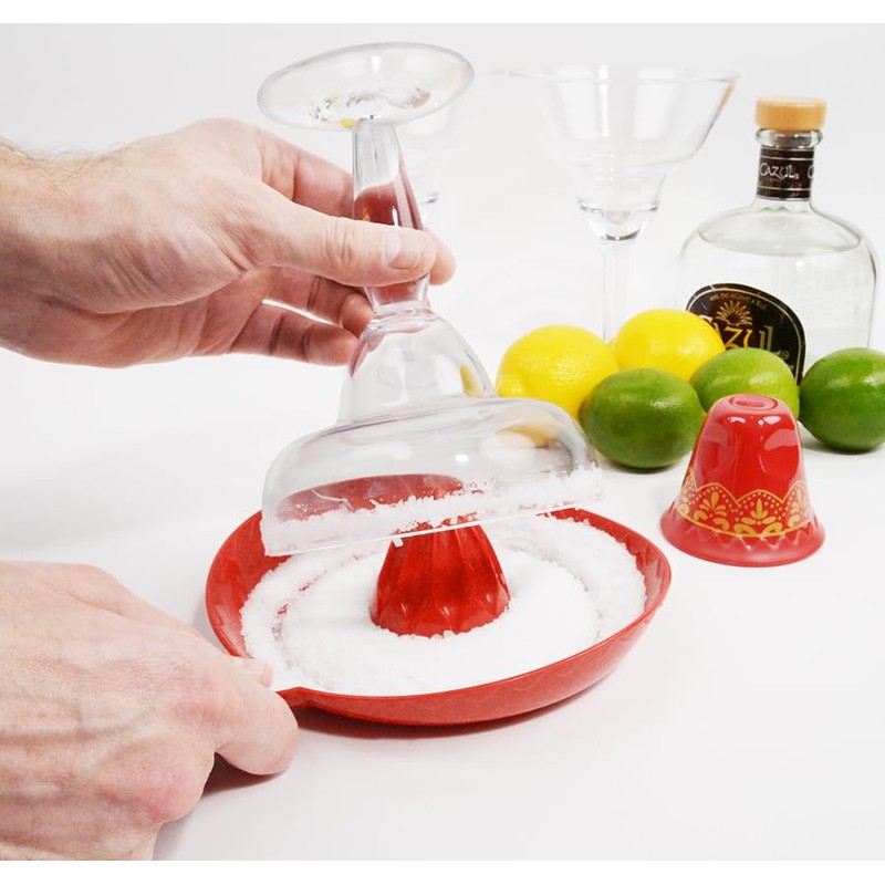 Prepara Salt Rimmer, Sombrero, Red