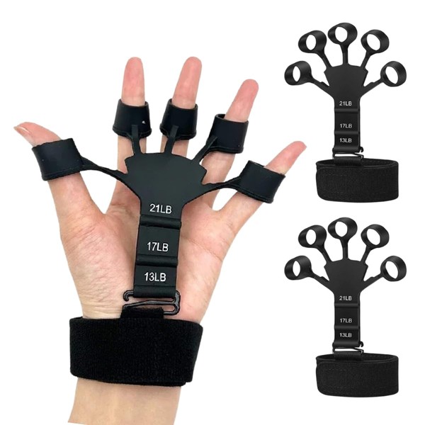 SHANGRI-LA Hand Grip Training Finger Trainer Set of 2 Adjustable