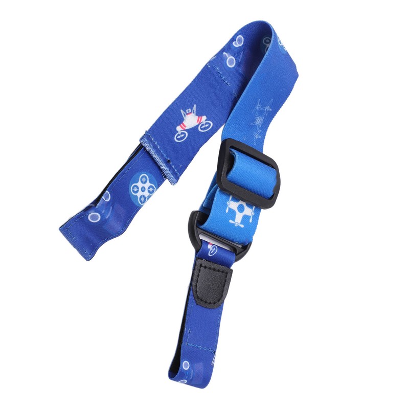 Flight Goggles Headband Adjustable Head Strap with Battery Strap Holder