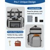 Versatile Expandable Lunch Box - Insulated Cooler Bag for Men