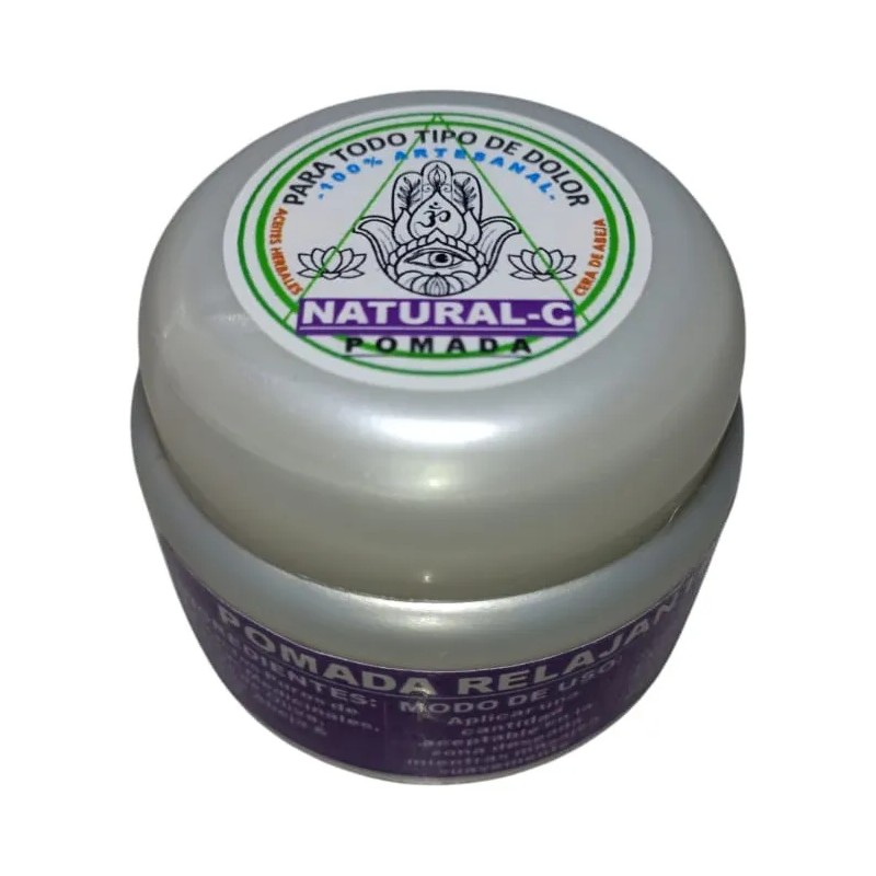 Pomada Natural C 100g Auxiliar Para Dolor Y La Inflamación