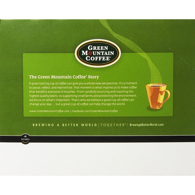 Green Mountain Coffee, Half-Caff, Single-Serve Keurig K-Cup Pods, Medium Roast