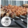 POPETPOP 5pcs Barbecue Grill BBQ Kit Grill Rod Holder Turner