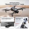 QQCHGOL D18 Drone with Dual Camera for Adults 2K, Foldable