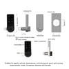 Touch Keyboard Electronic Password Combination Lock for File Cabinet Locker
