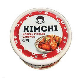 Korean Kimchi Pickled Cabbage 160g Tin by Ajumma Republic