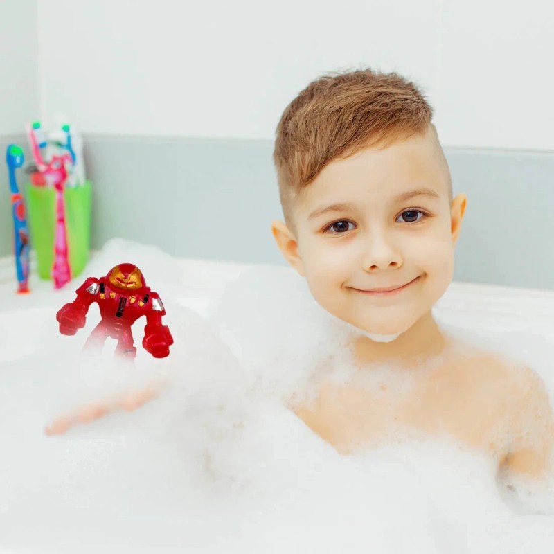 Relaxcation 6 Bath Bombs for Kids with Surprise Cool SUPERHERO