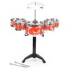 Kids Instrument Drum Set for Toddler Educational Percussion Simulation Instrument